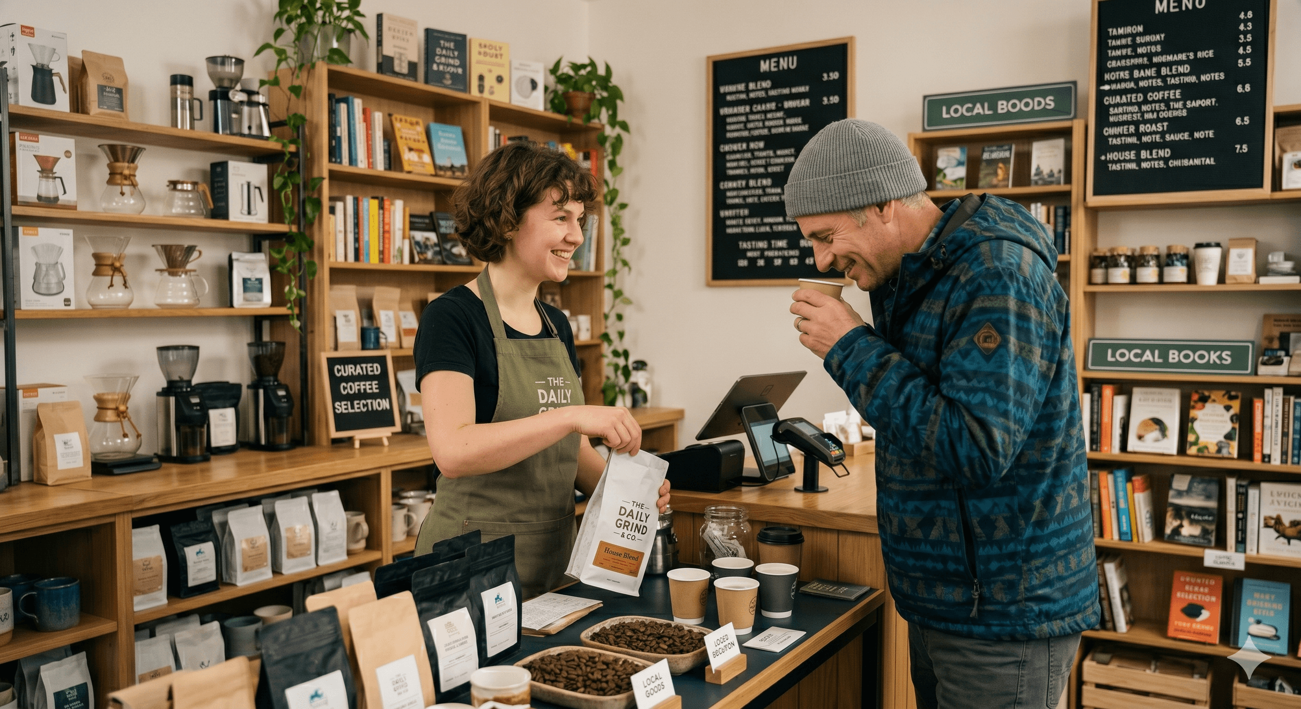 Voucher shop for retail businesses